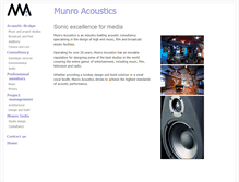 Tablet Screenshot of munro.co.uk